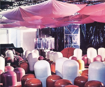 Theatre in the italian pavilion of the XIV Triennale in Milan