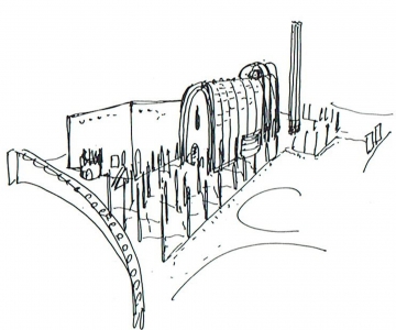 Contest for a church at Gallaratese, Milan