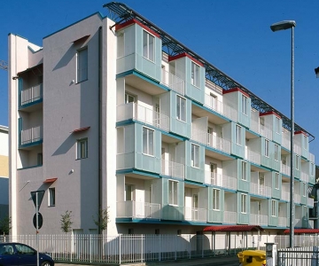 Eco-sustainable social housing building, Vercelli – Bertagnetta