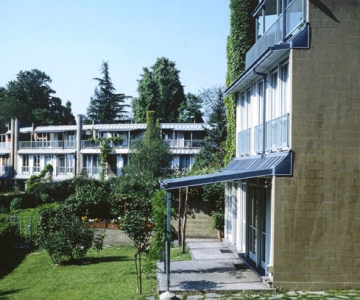 Semi-detaches houses in the hills surrounding Turin